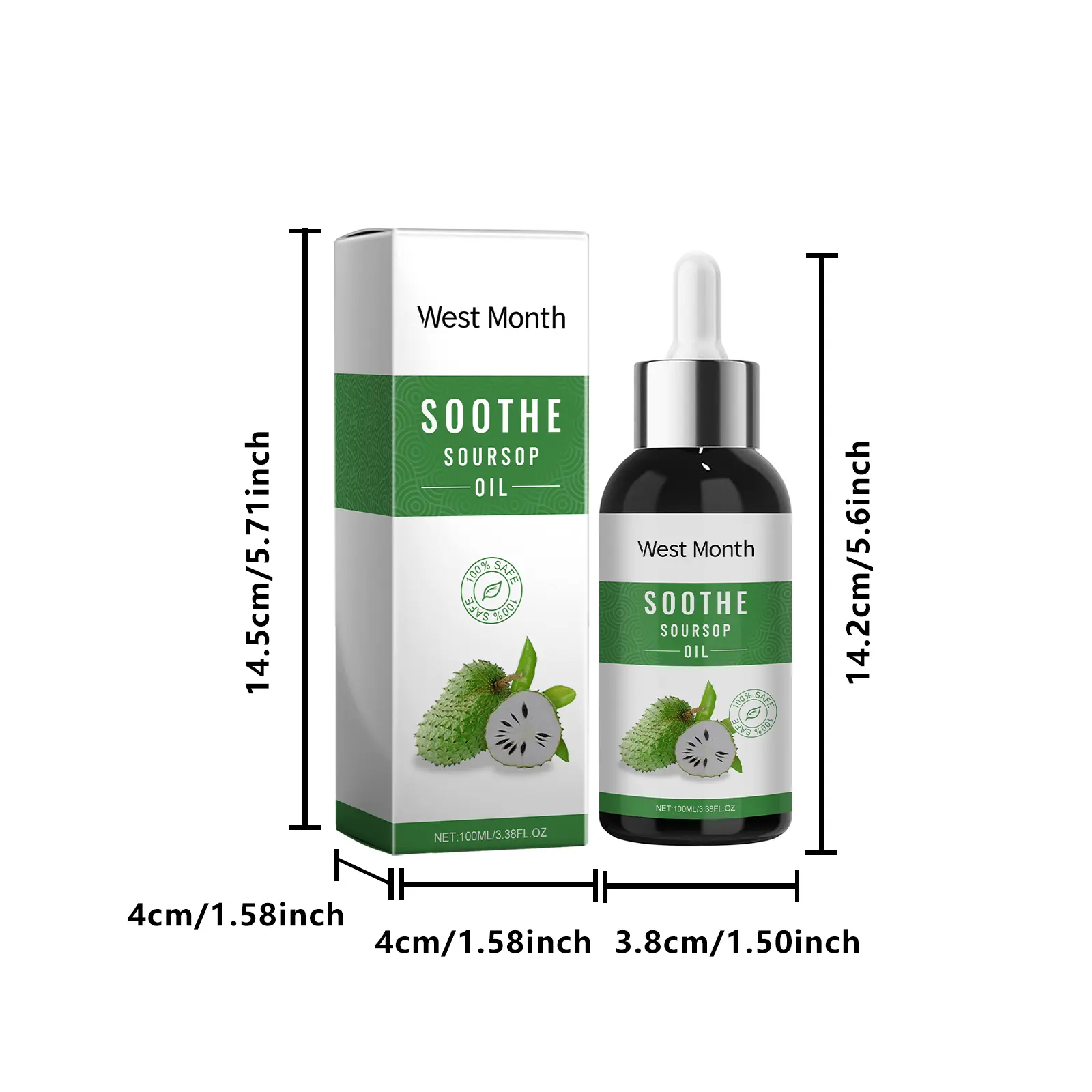 Essential Oil for Skin Moisturizing & Soothing Treatment | West&Month 1 skin care oil soothe improve alleviate dry West Month 539 8224