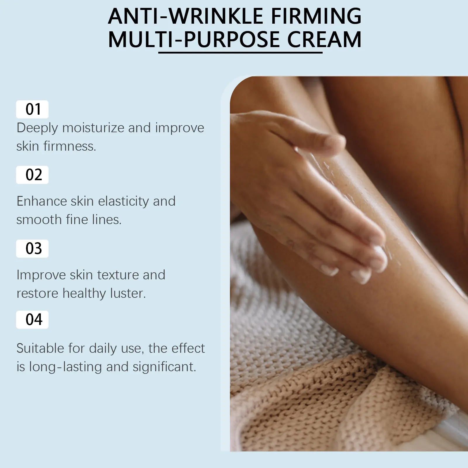 Firming Body Cream Hydrating Moisturizer for Wrinkles - West&Month 5 skin firming cream soothe repair hydrate West Month 306 4973