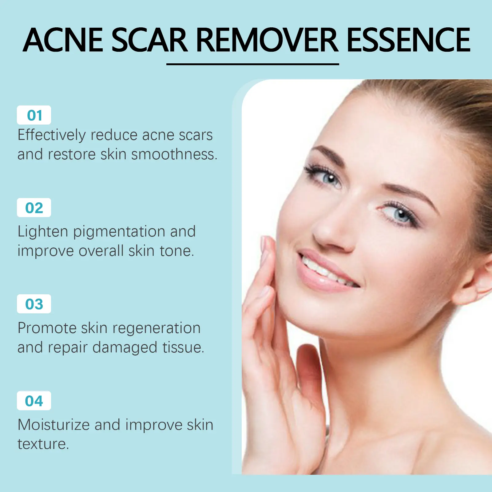 Skin Repair Moisturizer for Acne-Prone Skin with Honey & Collagen - West&Month 5 skin repair moisturizer acne moisturize smooth West Month 498 7628