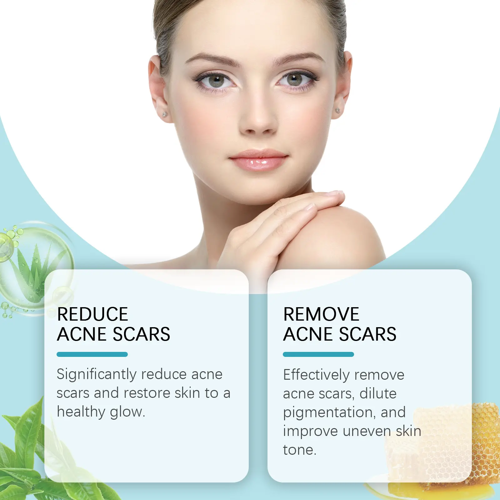 Skin Repair Moisturizer for Acne-Prone Skin with Honey & Collagen - West&Month 7 skin repair moisturizer acne moisturize smooth West Month 498 7630