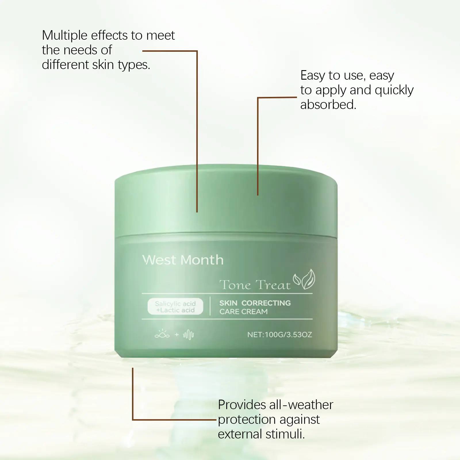 Gentle Exfoliating Skin Scrub for Rough Skin - West&Month 7 skin scrub clean horny moisturize West Month 081 2115