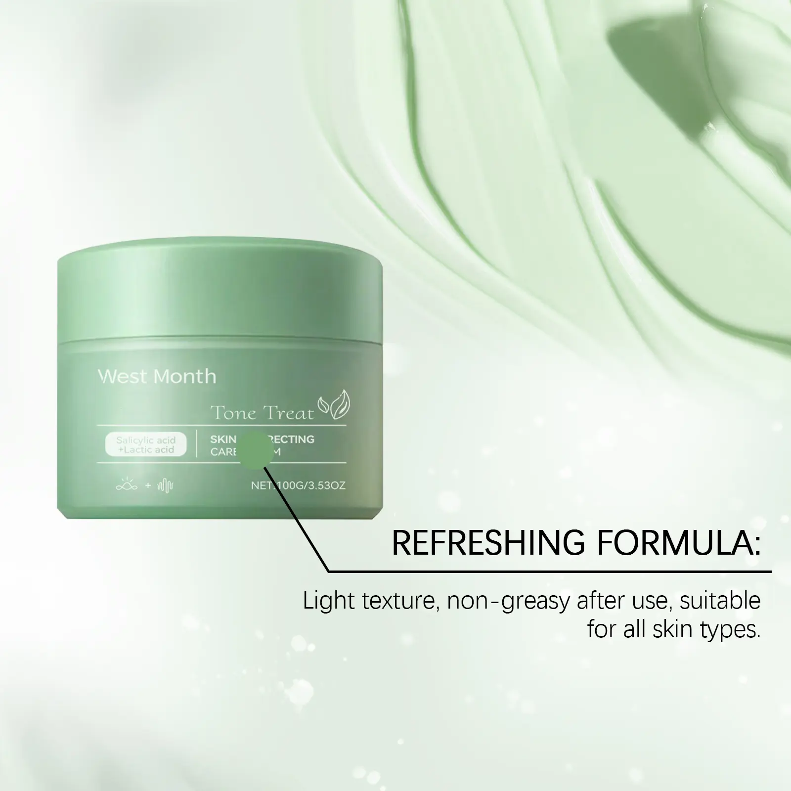 Gentle Exfoliating Skin Scrub for Rough Skin - West&Month 8 skin scrub clean horny moisturize West Month 081 2116
