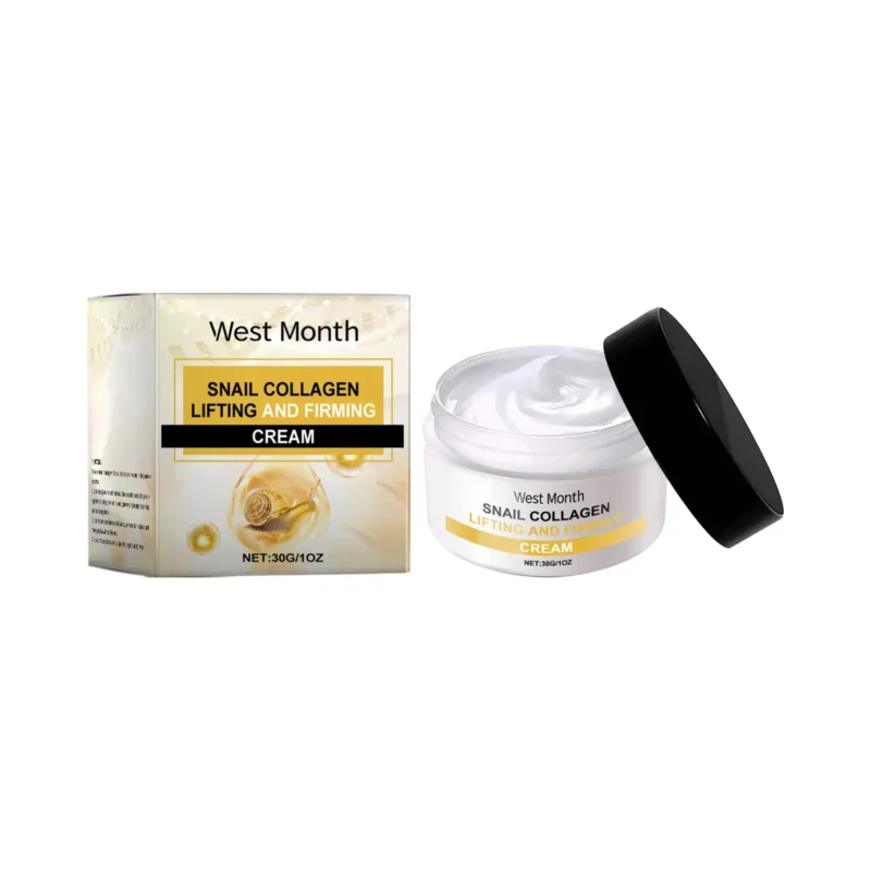 snail collagen lifting cream hydrating repair West Month 215 3803