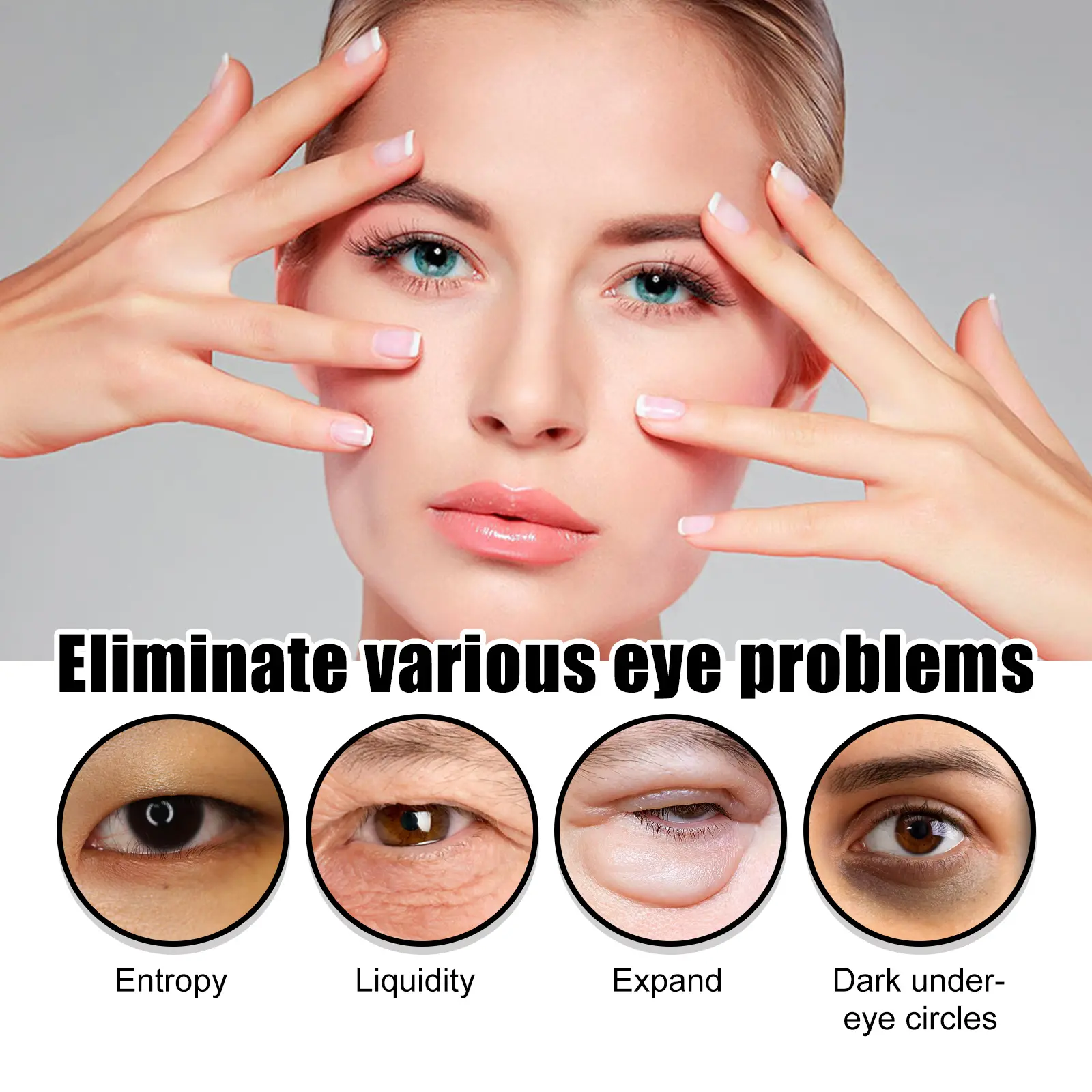 Snake Venom Peptide Eye Cream for Fine Lines & Hydration - West&Month 6 snake venom eye cream nourish reduce lines West Month 273 4535