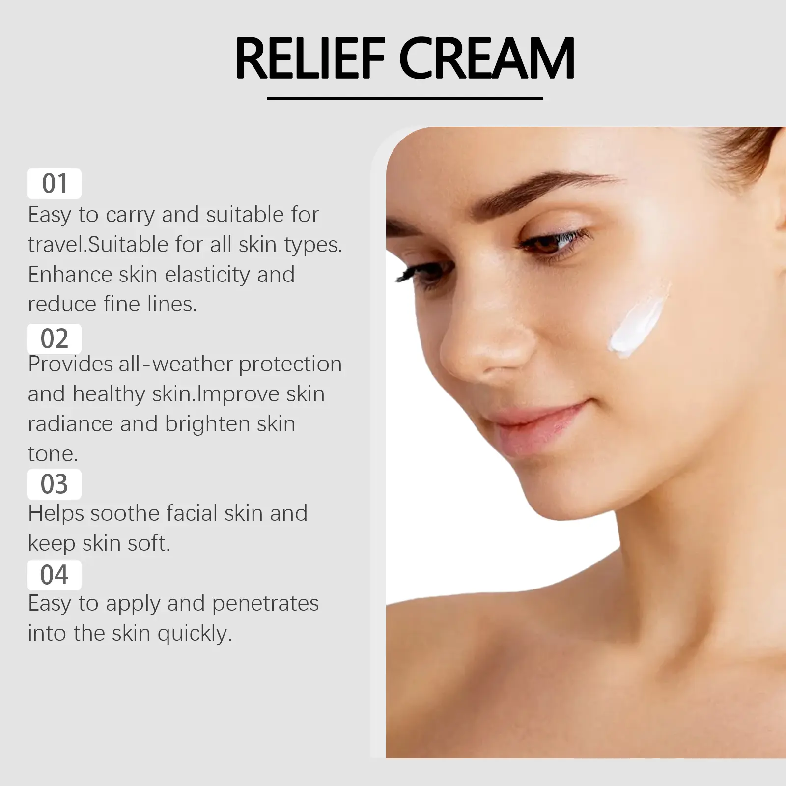 Soothing Moisturizing Cream for Gentle Hydration - West&Month 5 soothing moisturizing cream moisturize gentle facial West Month 545 8300