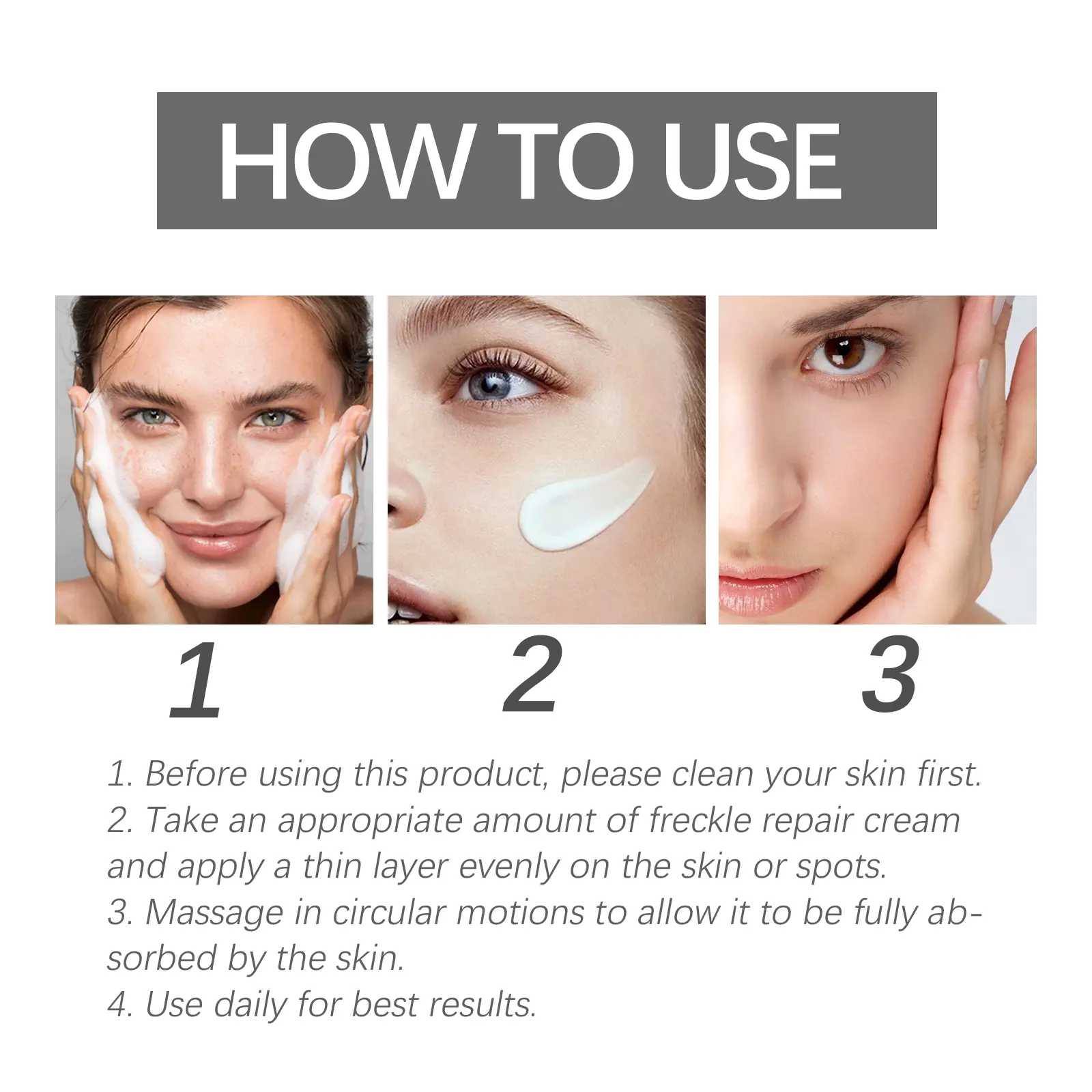 Speckle Corrector Cream for Dark Spots & Skin Brightening - West&Month 3 speckle corrector cream lighten repair hydrating West Month 346 5490