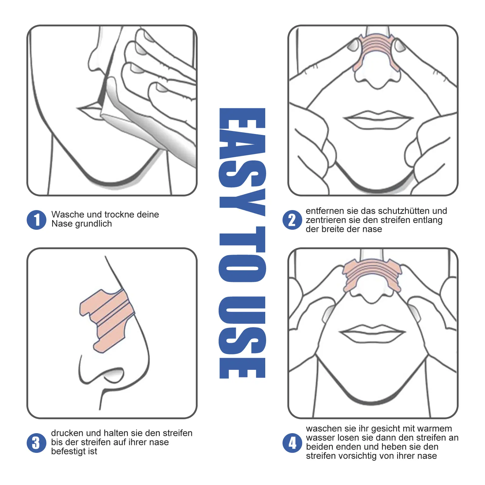 Anti-Snoring Nasal Strips for Clearer Breathing - West&Month 3 stop snoring strips anti snoring West Month 002 1134