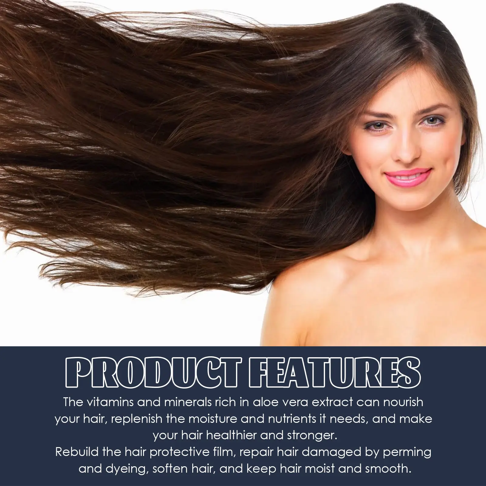 Keratin Repair Cream Moisturizing Hair Mask Treatment - West&Month 4 straightening keratin cream repair silky West Month 234 4055