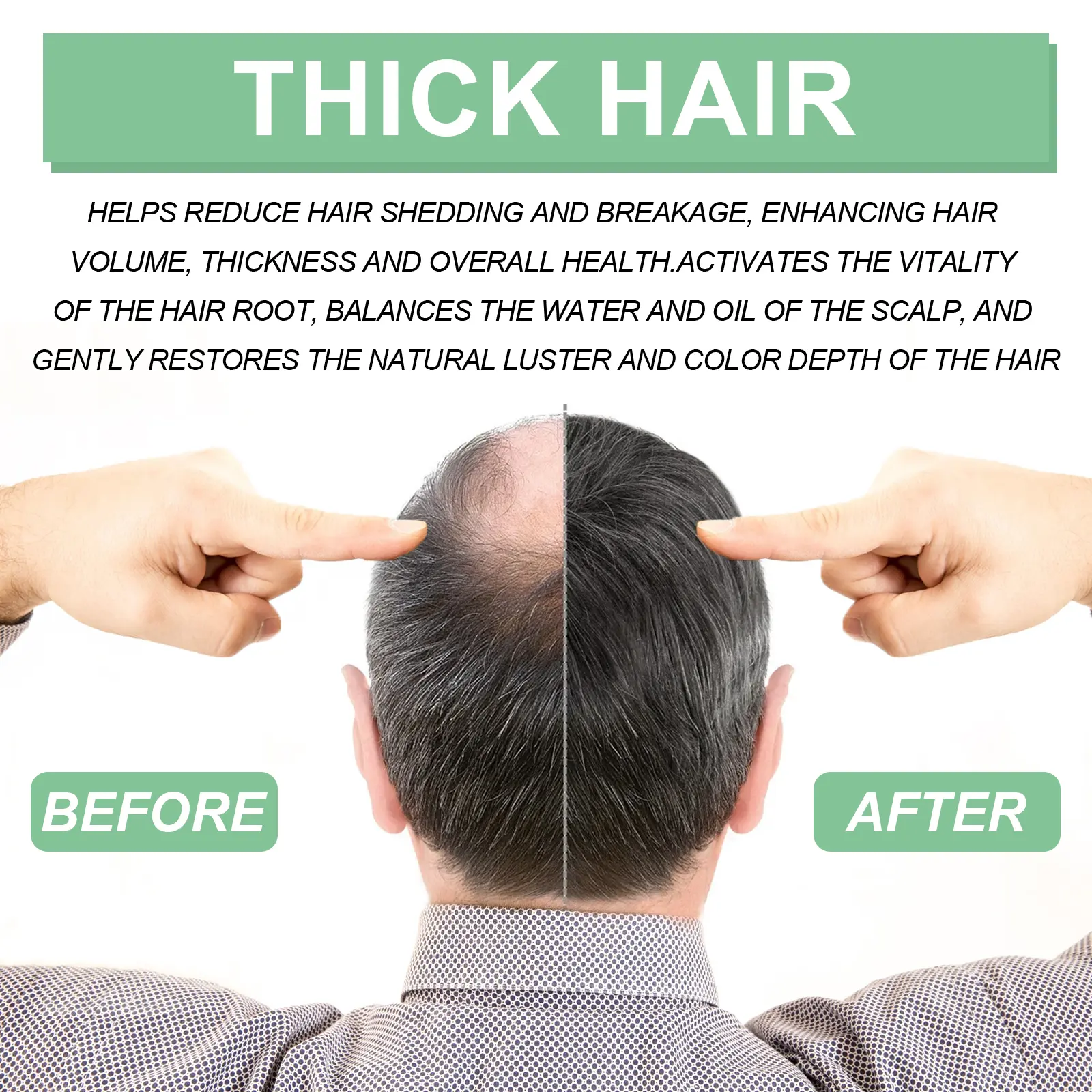 Strengthening Hair Oil for Scalp Massage & Moisturizing - West&Month 5 strengthening hair oil roll on thicken roots West Month 211 3755