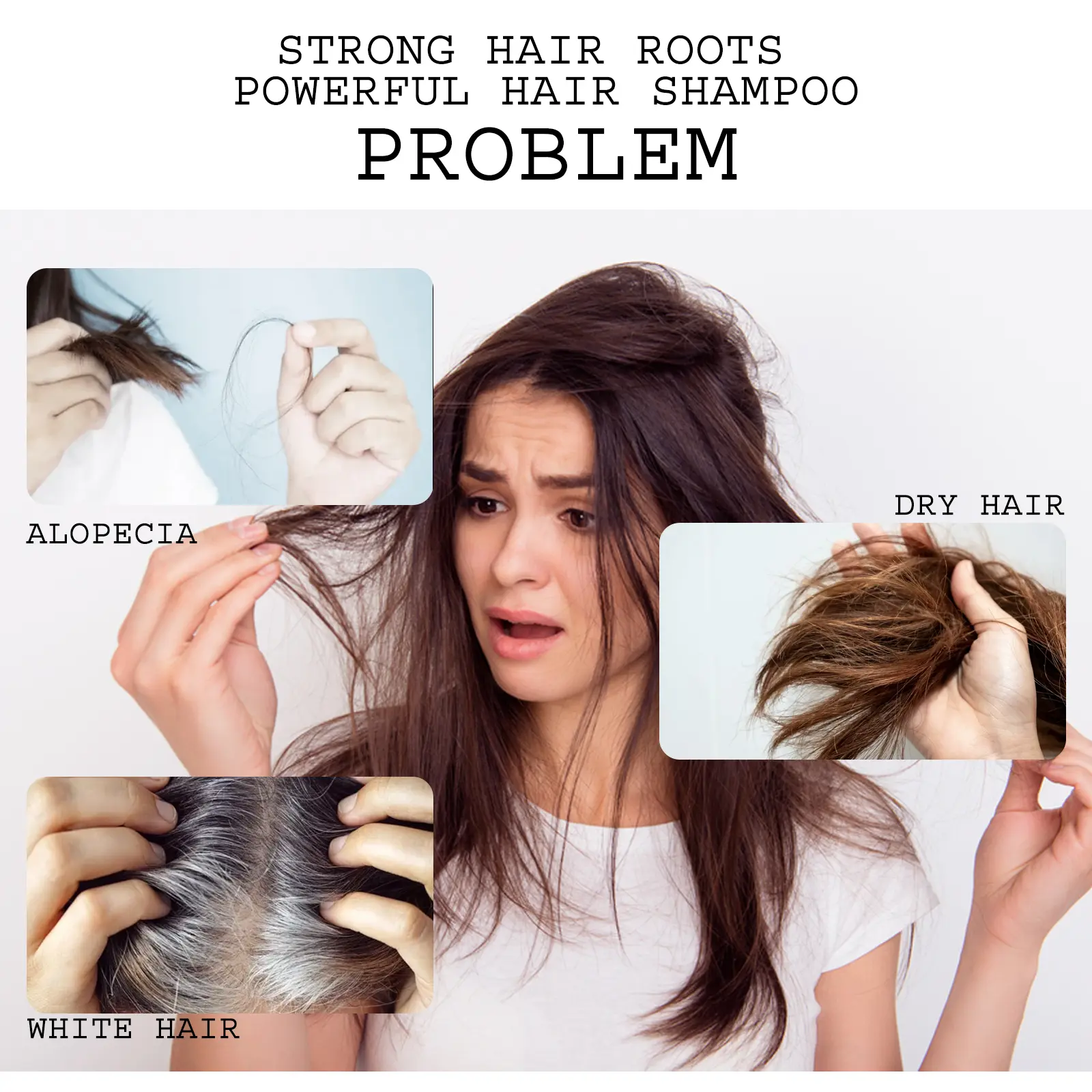 Dry Hair Repair Shampoo for Strong Roots & Nourishment - West&Month 6 strong hair shampoo nourish moisturize repair West Month 393 6149