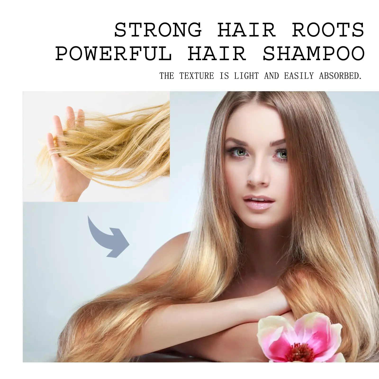 Dry Hair Repair Shampoo for Strong Roots & Nourishment - West&Month 8 strong hair shampoo nourish moisturize repair West Month 393 6151