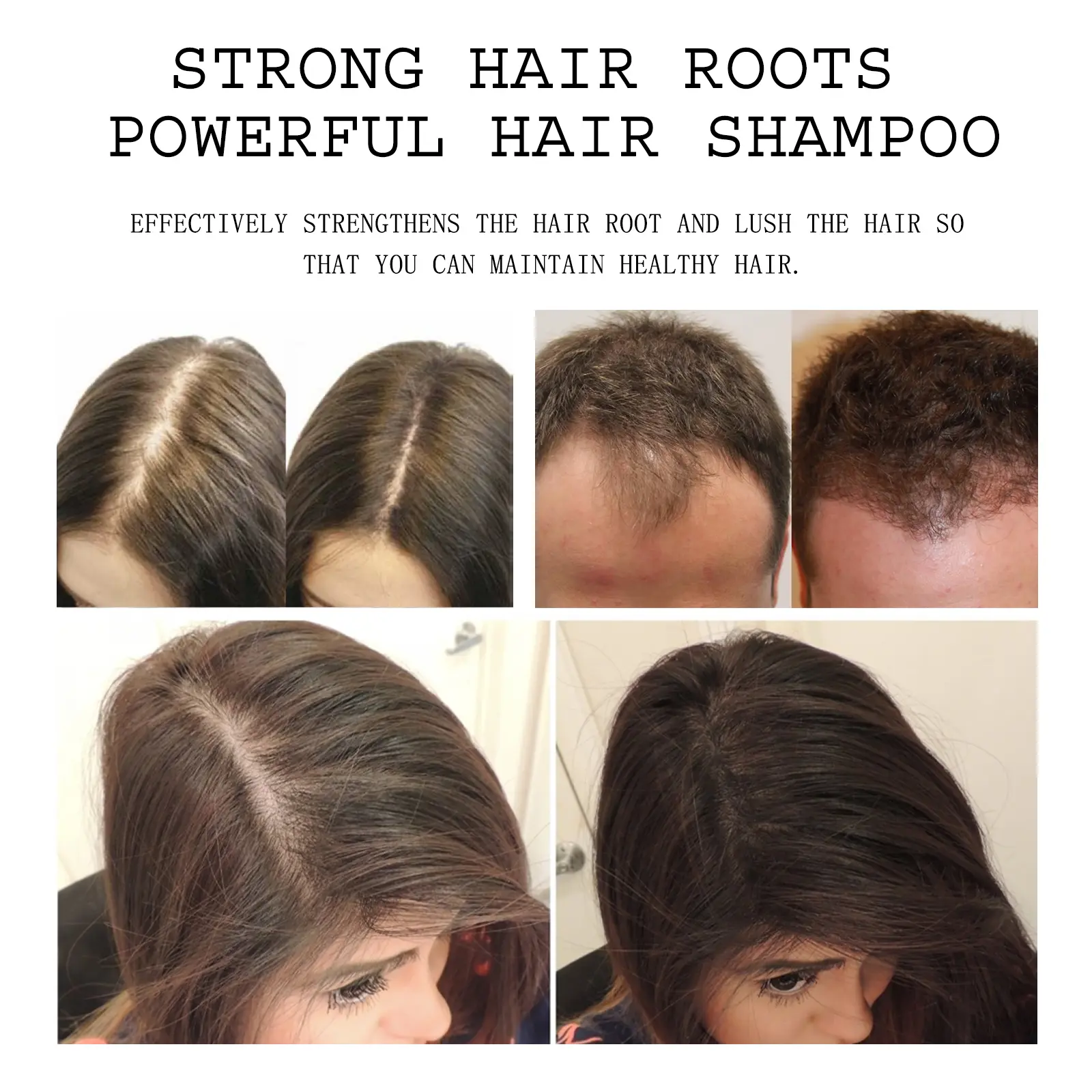 Dry Hair Repair Shampoo for Strong Roots & Nourishment - West&Month 9 strong hair shampoo nourish moisturize repair West Month 393 6152