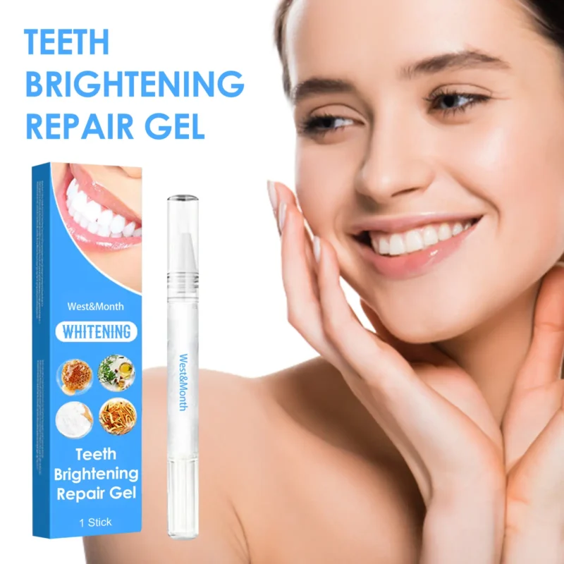 teeth-brightening-gel-oral-care-clean-white-West-Month-386-6040 teeth brightening gel oral care clean white West Month 386 6040