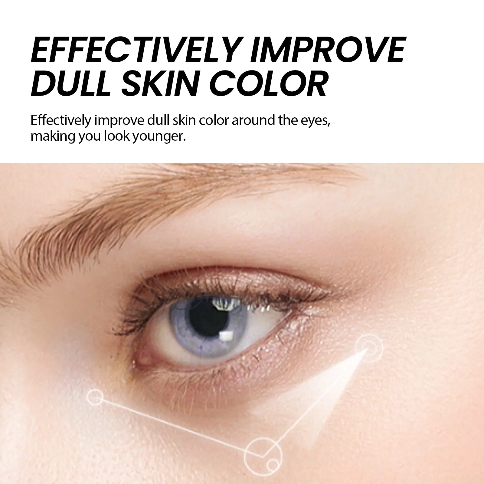 Temporary Eye Tightener for Bags & Fine Lines - West&Month 6 temporary eye tightener dilute fine lines West Month 040 1615