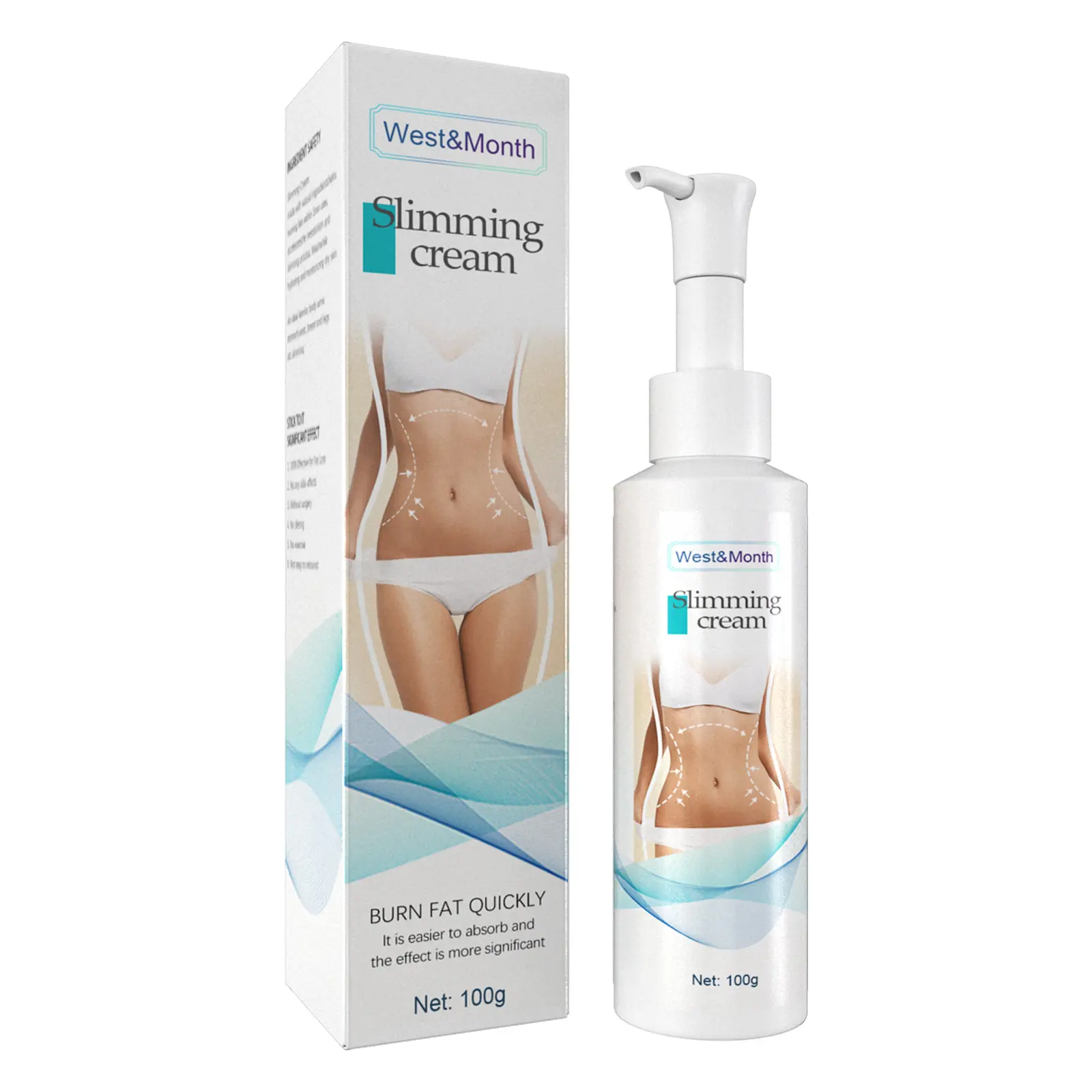 My Honest Take on the West&Month Firming Cream: Was It a Game-Changer or a Letdown? 1 West&Month Firming Cream jar and application on skin