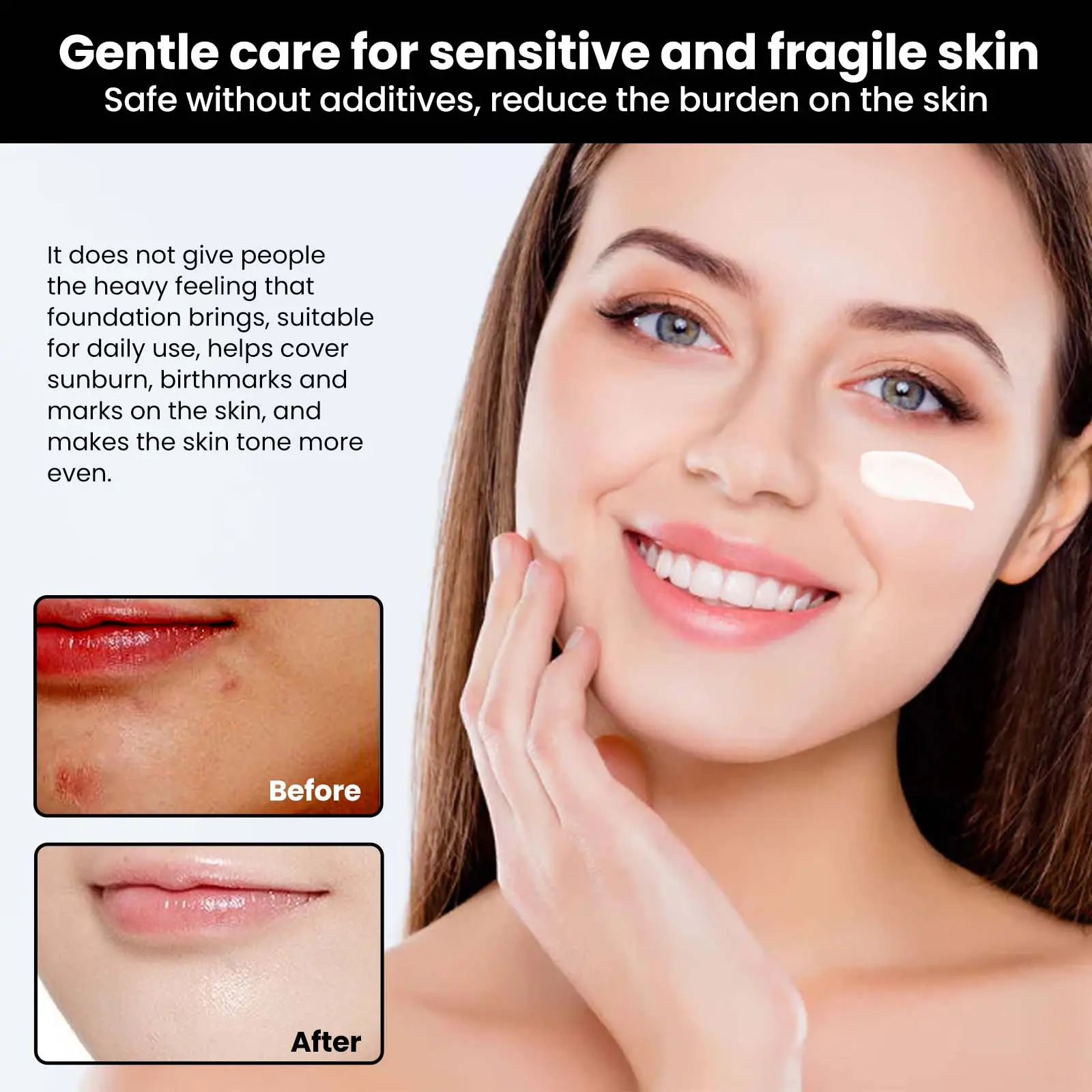 Tone-up Cream for Spot Coverage & Even Skin Tone - West&Month 8 tone up cream cover spots brighten hydrate West Month 420 6525