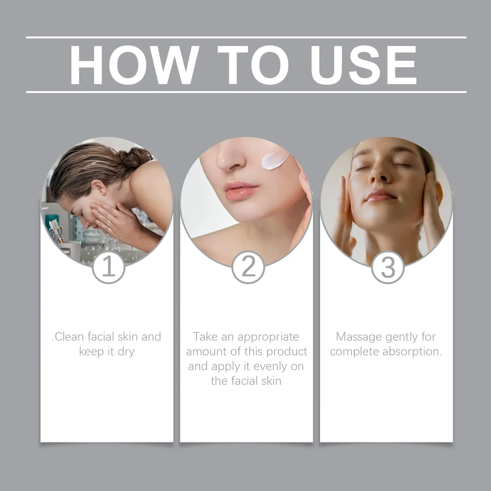 Triple Peptide Face Cream Firming & Hydrating - West&Month 4 triple peptide cream moisturize firm hydrate refresh West Month 462 7097