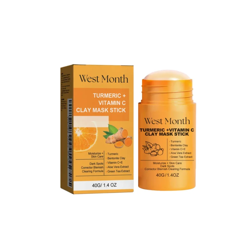 turmeric clay mask stick deep clean brighten West Month 570 8545