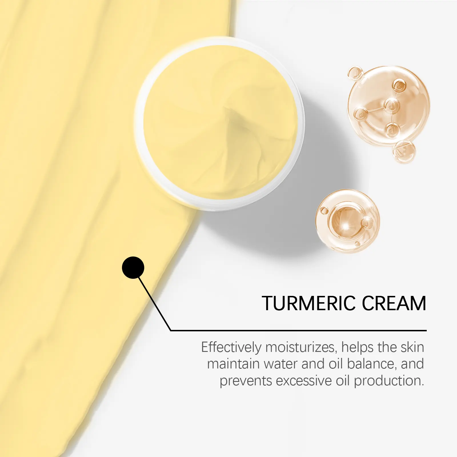 Turmeric Face Cream for Brightening & Hydration - West&Month 8 turmeric moisturizing brightening face cream West Month 003 1145