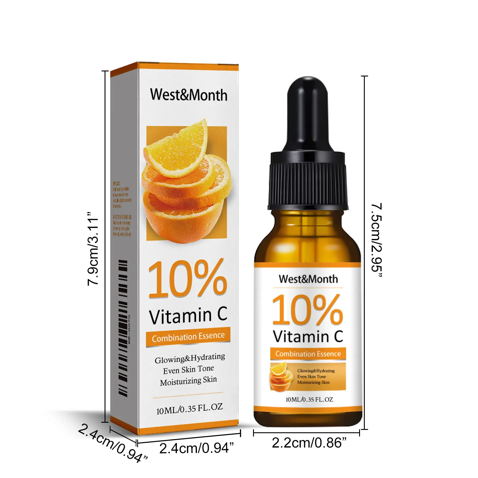 VC Skin Essence for Brightening and Deep Hydration - West&Month 1 vc skin essence moisturize lighten whiten soften West Month 401 6262