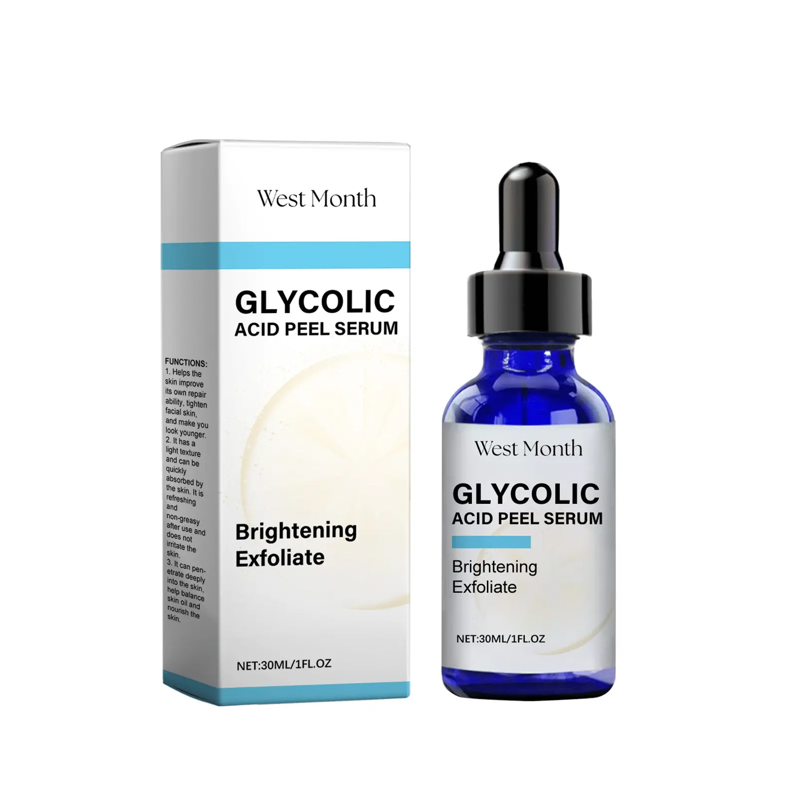 Why I Almost Returned This Vitamin C Serum (My Honest Review) 1 West&Month Vitamin C Essence bottle on a bathroom counter