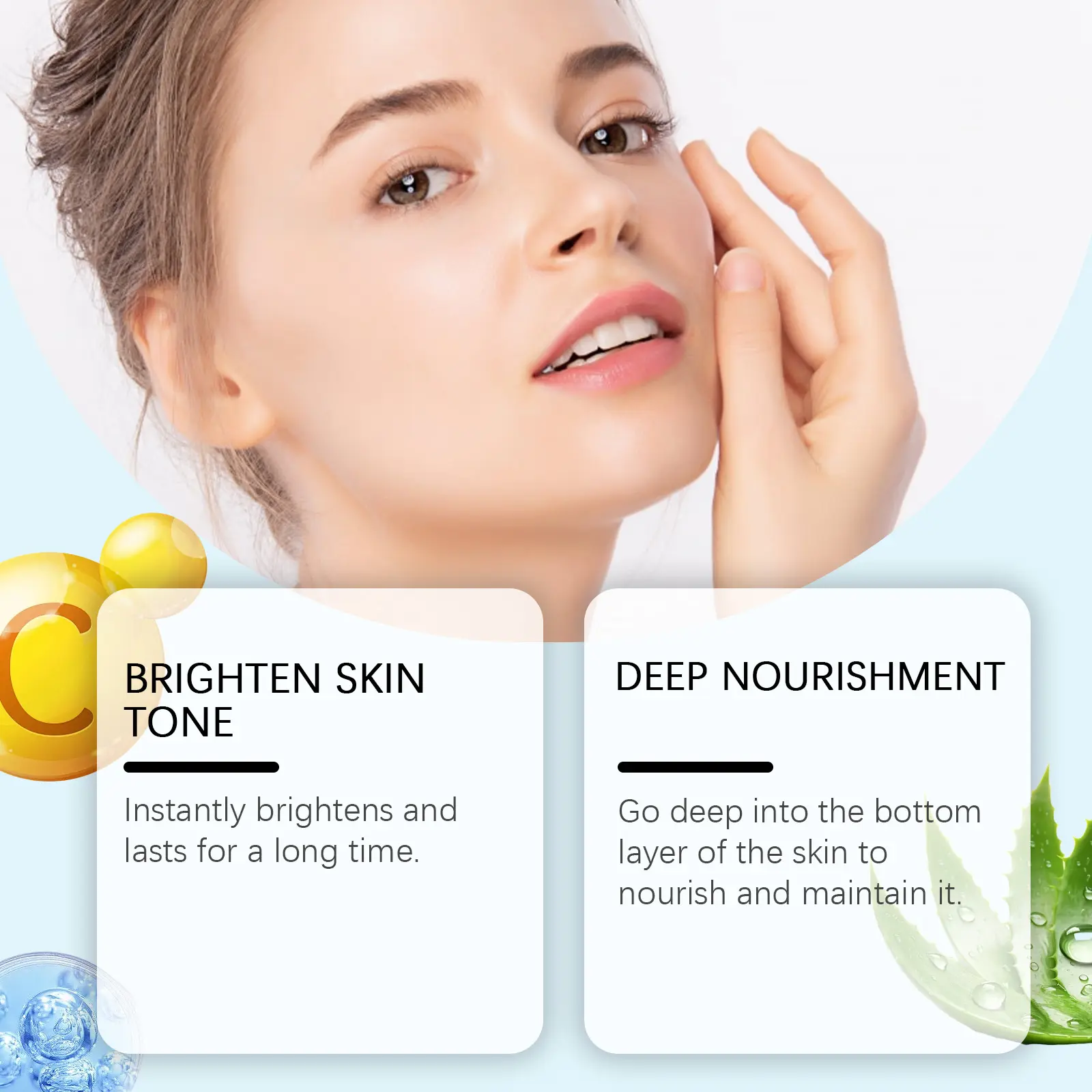 Vitamin C Brightening Essence for Radiant Skin - West&Month 7 vitamin c essence moisturize hydrate brighten West Month 523 7992