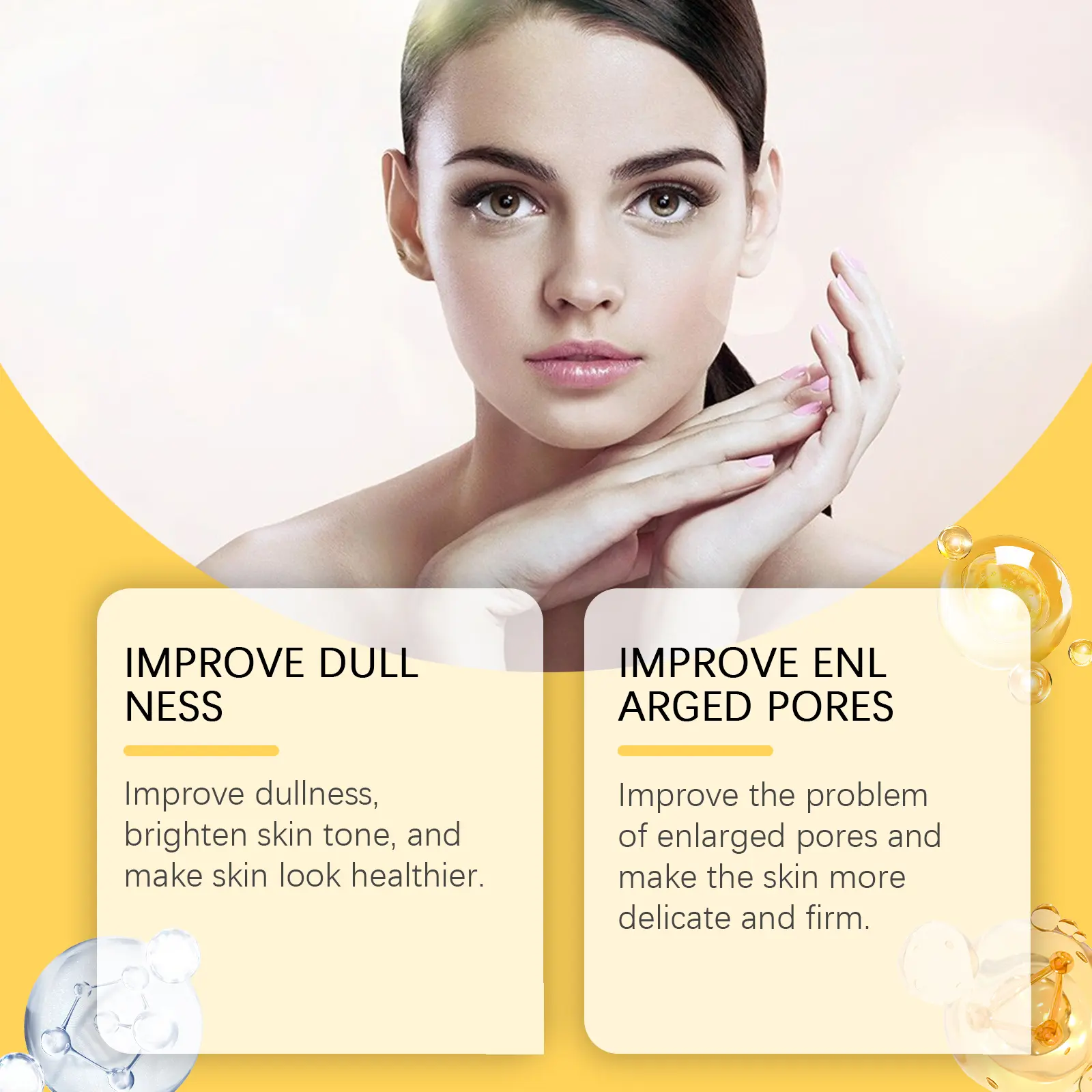 Vitamin C Essence for Moisturizing & Brightening Skin - West&Month 6 vitamin c essence moisturize tender skin West Month 297 4871