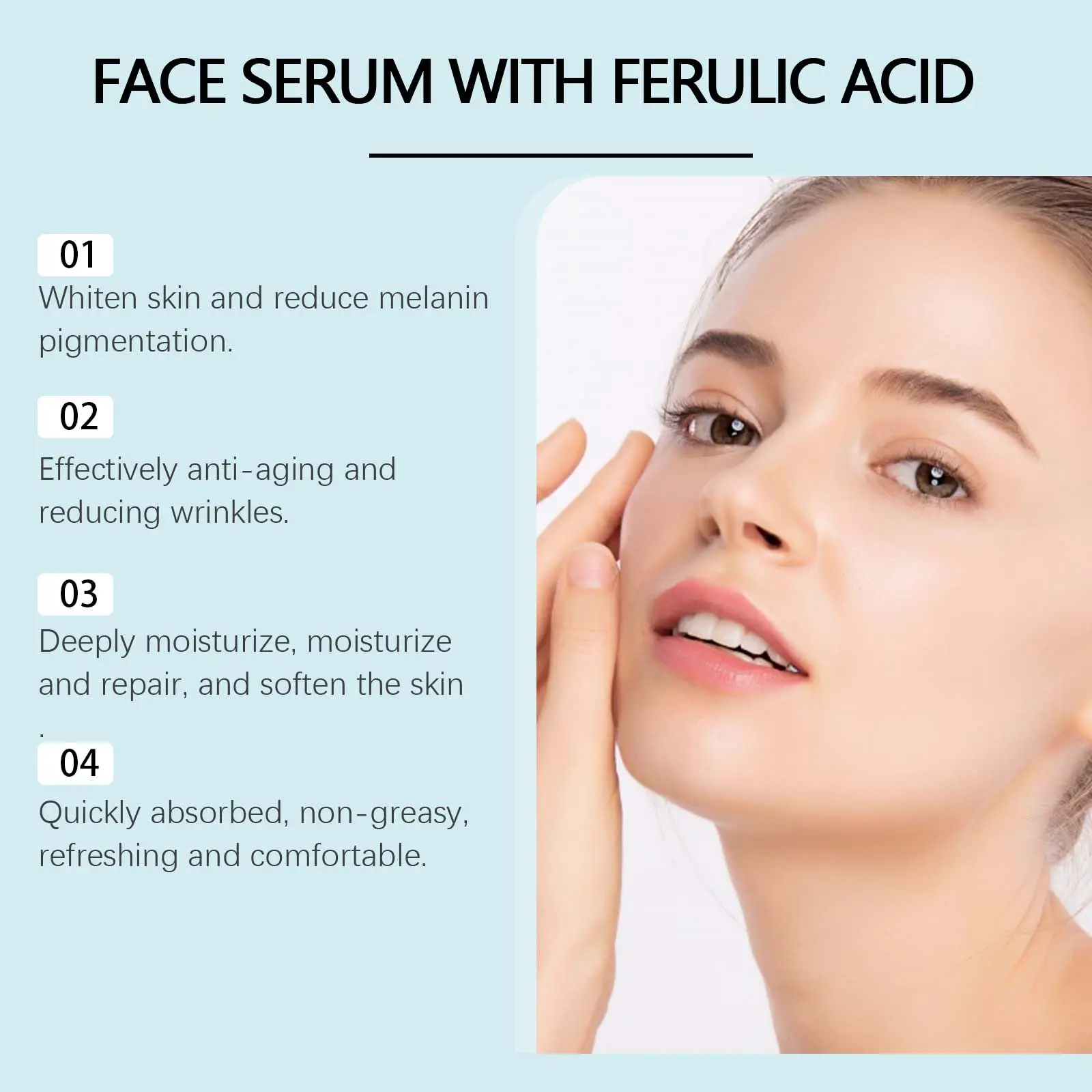 Vitamin C Facial Serum with Collagen & Ferulic Acid - West&Month 5 vitamin c serum moisturize brighten revitalize West Month 626 9118