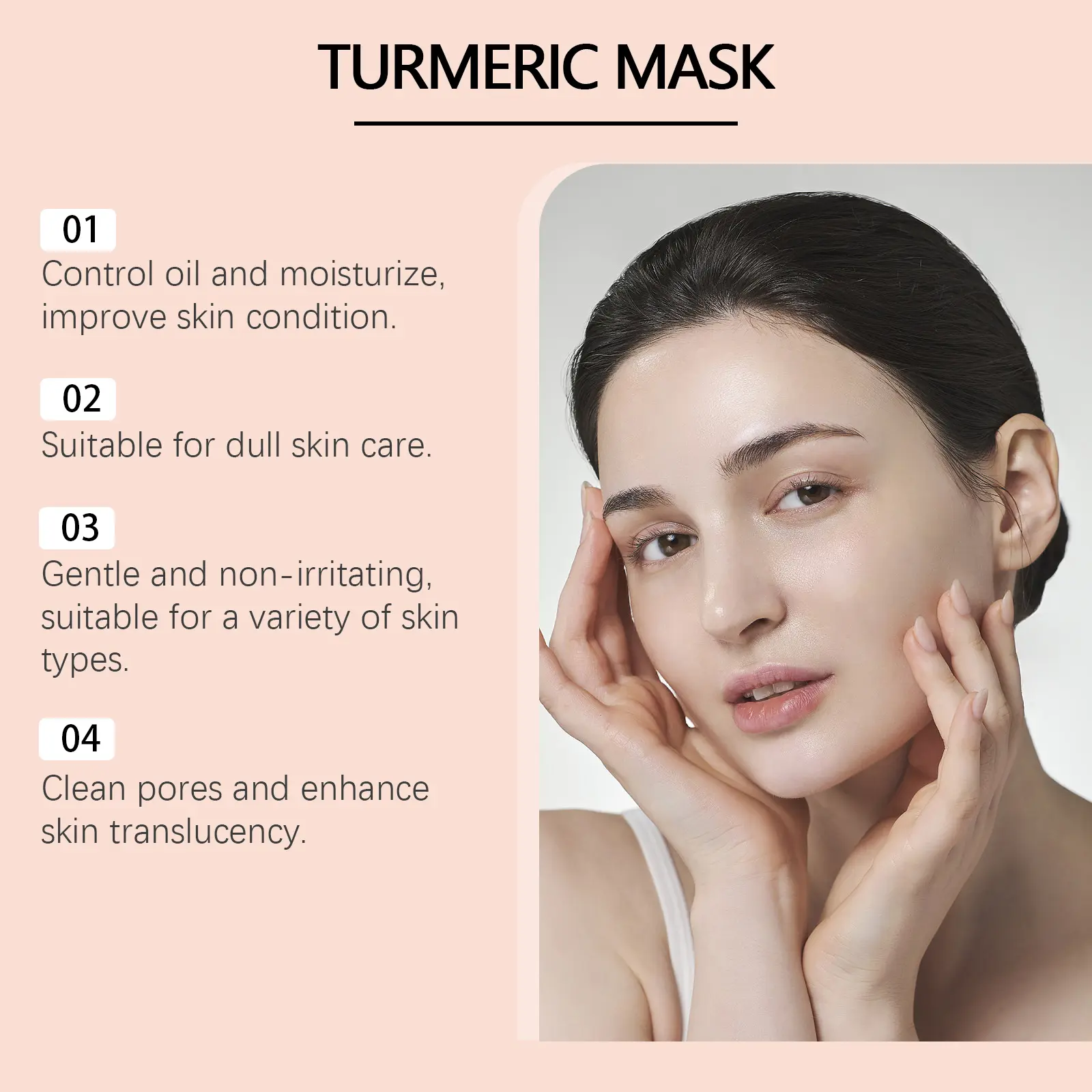 Vitamin C Turmeric Mud Mask for Brightening & Oil Control - West&Month 8 vitamin c turmeric mud mask cleansing firming West Month 131 2756